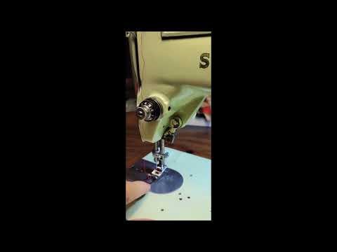 Threading my Singer 319W - bobbin and top thread