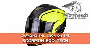 Do you own the new Scorpion EXO Tech? Ever wondered how to change the...