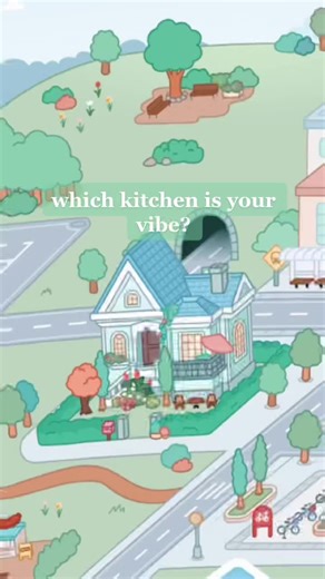 Creative Kitchen Designs in Toca Boca App