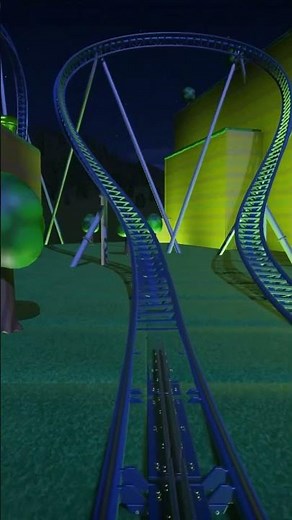 Super Mario Coaster POV 🍄 Bowser’s Castle at Night!