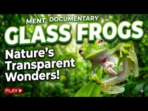 TheSecret Life of Glass Frogs: Nature`s Transparent Wonders!