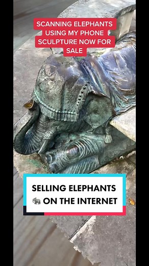 Photogrammetry Tutorial: Scanning Elephant Sculpture with Polycam App