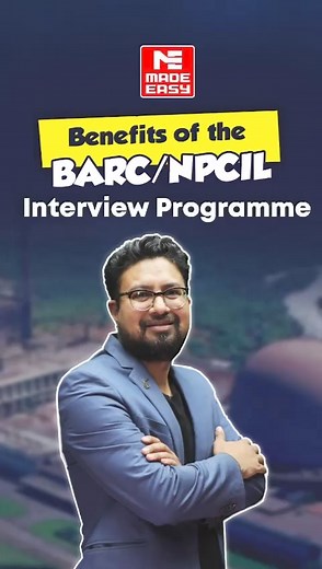 Master the BARC/ NPCIL🏆 with our Interview Guidance Programme! #BARC #NPCIL #InterviewGuidanceProgramme #mechanicalengineering #BARCExam #BARCPreparation | MADE EASY