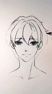 19K views · 302 reactions | Learn to Draw Anime Boy Hairs - Tutorial | DEEPFLAME | Facebook