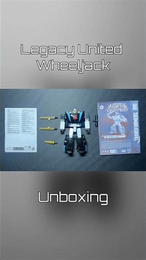 UNBOXING ASMR Legacy United Armada Wheeljack #shorts