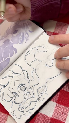 🐭🧺 Inking Ratty During Lunch Break Today #sketchbook #inking #speeddrawing #artistsonyoutube