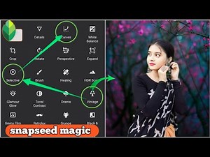 Snapseed Photo Editing Tutorial Bangla | Pro Mobile Photo Editing#snapseed