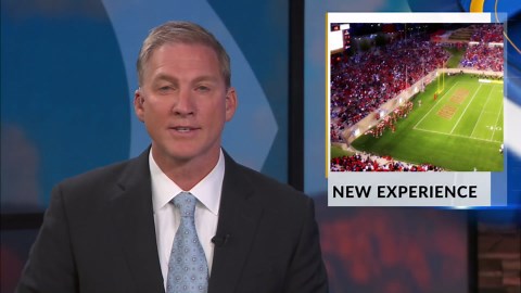 'Louie Lane': UNM unveils new football tailgating experience outside University Stadium