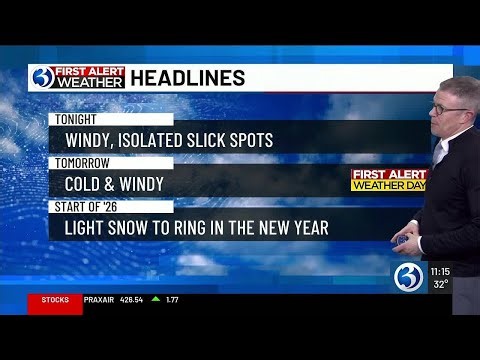WEATHER: First Alert Weather Day tomorrow for windy conditions