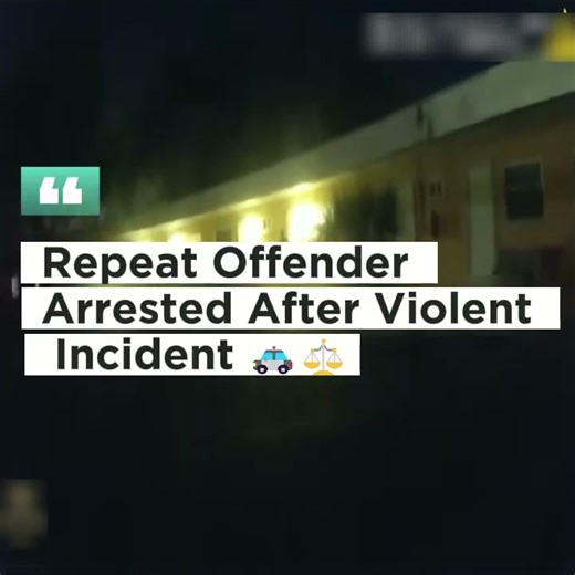 Repeat Offender Arrested After Violent Incident 🚓⚖️ A recent case shows how aggressive behavior and resisting law enforcement can quickly lead to serious consequences, including use of force and re-arrest 💡🏠 Learn why de-escalation, cooperation, and accountability are essential for safety and legal outcomes #PublicSafety #LawEnforcement #ConflictResolution #LegalAwareness | Justice Lens