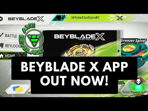 BEYBLADE X APP REVIEW & TUTORIAL