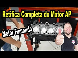 Retifica Completa do Motor AP, Motor Fumando e Fazendo Barulho -Vídeo nº379