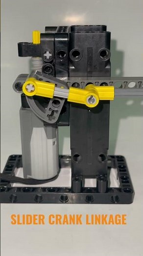 Slider Crank Linkage .. LEGO TECHNIC