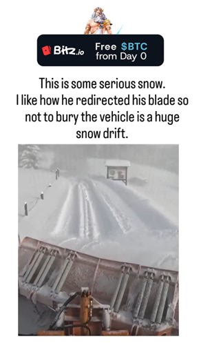 FACTS !! on Instagram: "The video depicts a snowplow operator in Austria's Alps masterfully angling the blade to clear over 10 feet of snow from a mountain road without burying a flagged parked vehicle, showcasing precise equipment control in extreme conditions. With 3,890 likes and 1.6 million views in hours, the post resonates for its display of skilled labor, as replies from experienced plow drivers affirm angling prevents snow buildup and highlight the job's satisfaction and pay. Shared by @