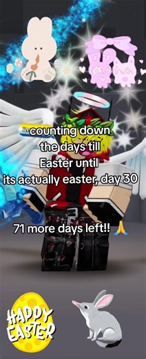 yippee!! ^_^ #roblox #easter #eastercountdown #iloveeaster #easteriscoming