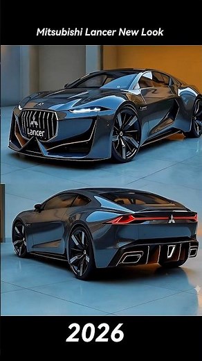 New Mitsubishi Lancer Look 2026 – Totally Stunning! ✨ #Shorts