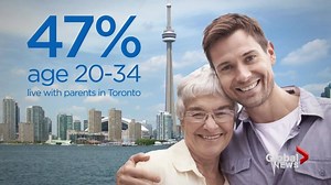 According to new census data, almost half of young adults in Toronto live with one or both parents. As Alan Carter explains, it's time to update our live-at-home stereotypes. READ MORE: http://globalnews.ca/news/3641743/more-than-one-third-of-young-canadian-adults-live-with-their-parents-2016-census/ | Global Toronto