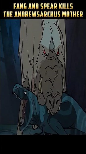 Fang & Spear kills To The Andrewsarchus Mother😱 Primal S 3 Ep 6 #adultswimeurope #primal #zombie