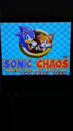 Game Secrets & Tips- Sonic Chaos (Level Select Code) #sonicchaos #retrogaming #thehootster #sonic