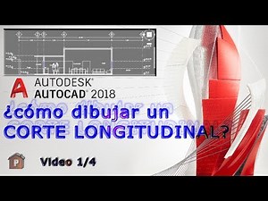 AUTOCAD 2018 - Cómo hacer un corte de un plano arquitectónico 1/4