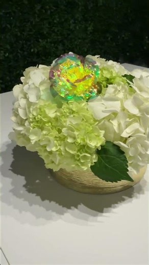 Floral Mass Design | Hydrangea Arrangement | Before & After #HydrangeaFloralArrangement