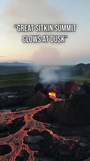 🔥 GREAT SITKIN VOLCANO’S SLOW LAVA ERUPTION CONTINUES IN ALASKA Witness the mesmerizing glow of molten lava slowly advancing in the summit crater amid cold snow and ice. Occasional rockfalls add seismic drama to this peaceful yet powerful volcanic display. This cinematic AI simulation captures nature’s raw, quiet power in stunning detail. #GreatSitkin #VolcanoEruption #AlaskaVolcano #LavaFlow #SeismicActivity #AIReel #GoogleVeo2 #NaturalDisaster #YouTubeShorts #FacebookReels #CinematicAI | Joem