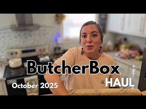 ButcherBox Unboxing | Butcher Box Review | October 2025