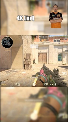 4K LinQ #cs2 #vibaramår
