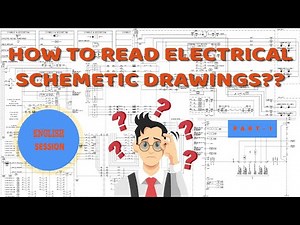 Electrical Schematic Diagram || Electrical Drawing || Electrical Scheme Reading || Scheme Drawing