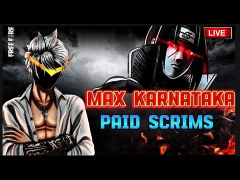 MAX KARNATAKA CHAMPION RUSH || FREE FIRE LIVE KANNADA