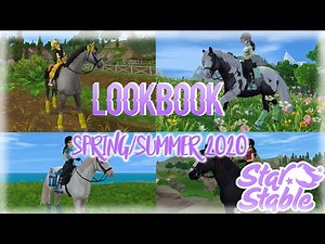 LOOKBOOK spring/summer 2020 🎀| 5 OUTFITS for horse and rider || SSO Star Stable | Emily Stonepot
