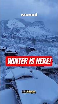 First Snowfall Hits Himalayas