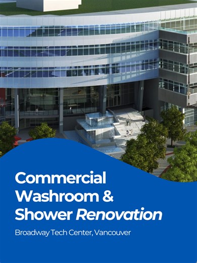 Our project at Broadway Tech Center. Commercial washrooms and shower areas across a large footprint, handled end-to-end from walls to floors. Built for daily use, clean finishes, and long-term performance. Planning a commercial project? Let’s talk. #superiortiling #bathroomrenovation #tiling #vancouvertiling #vancouver
