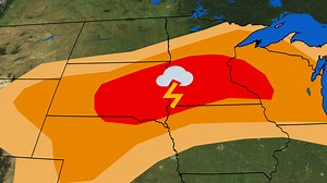 Severe Storms To Strike Plains To Great Lakes Early Week