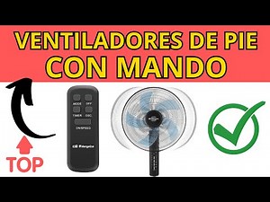 Mejores VENTILADORES de PIE con MANDO a DISTANCIA Baratos ✅ MEJOR PRECIO 2023