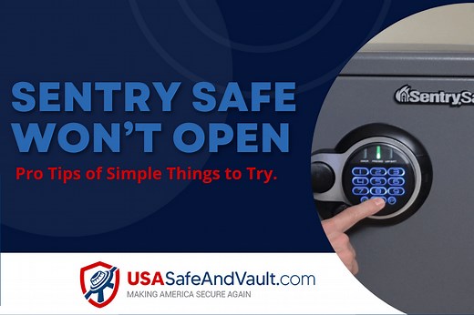 Sentry Safe Won't Open? Pro Tips of Simple Things to Try.