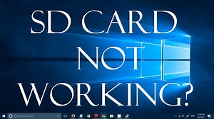Sd Card Reader Not Working Dell