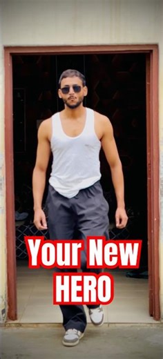 Your NEW HERO 😎🎀 #shorts #viral #trending #youtubeshorts #hero #bollywood