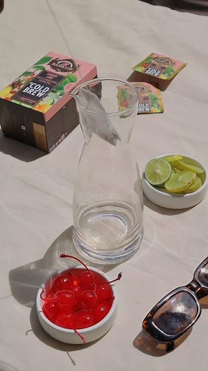 2.8K views · 44 reactions | Cheers to #InternationalCherryDay with a twist! Celebrate with our Cherry Lime Cold Brew – the perfect balance of sweet cherries and zesty lime. #basilurtea #tea #teatime #tealover #teacup #teaaddict #tealovers #ceylon #ceylontea #premiumtea #basilur #srilanka #summer #coldbrew | Basilur Tea | Facebook