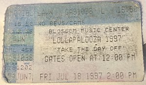 Jul 18, 1997: Lollapalooza 1997 at Blossom Music Center Cuyahoga Falls, Ohio, United States | Concert Archives