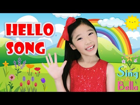 【教育】幼児向け！シンプルな英語のお歌 "Hello Song"