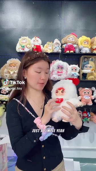 Baby Three-Little Rabbit Plush Toy Doll