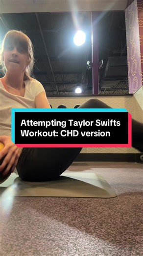 Soooo I will be doing this again. Count this workout for day 12 & 14 missed running. And CHD edition means “I’m doing it anyway, I don’t care.” I did 2 sets (?) of 10 reps (?) of each one of these. Happy heart month #chd #shone #pacemaker #workout #taylorswift @American Heart @Taylor Swift @Taylor Nation thanks for the workout motivation 🤍🫀