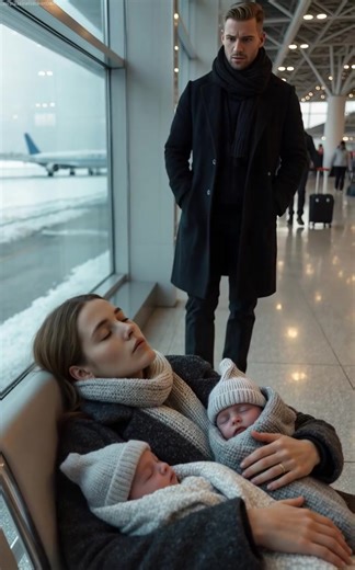 "At the airport, a millionaire meets his former maid— and discovers a truth that changes his life forever" 😱 A millionaire crosses paths with a woman holding twins at the airport — what he discovers makes him collapse on the spot… 😲 In the crowded airport terminal, Jack Morel, a wealthy businessman and hotel owner, was rushing to his gate when an unexpected scene stopped him dead in his tracks. On the floor, a young woman was asleep, holding two babies in her arms. Her bag served as a pillow, 