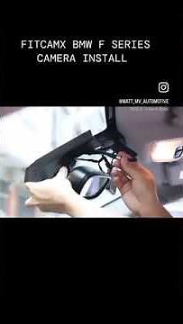 FITCAMX DASH CAM BMW ( F Series) installation by matt from MV_AUTOMOTIVE and @urban_overland_uk2841