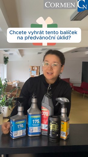 🎁 SOUTĚŽ O PŘEDVÁNOČNÍ ÚKLIDOVÝ BALÍČEK! 🎁 Chcete vyhrát náš exkluzivní balíček pro snazší předvánoční úklid? Stačí splnit dvě jednoduché podmínky: 1️⃣ Sdílejte tento příspěvek 2️⃣ Označte někoho, kdo to s předvánočním úklidem bere opravdu „pořádně“ 😅 a napište nám čím se produkty v balíčku liší od těch ostatních značky CLEAMEN. ➡️ A jste v soutěži! 👉 Co v balíčku najdete? ✔️ Čtyři produkty z řady CLEAMEN. ✔️ Dárek navíc: luxusní ISOLDA GOLD tekuté mýdlo. ✔️ A pokud nechcete čekat na výhru –
