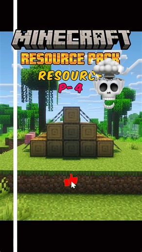 Minecraft Resource Pack Part 💀 - 4 #minecraft #shorts