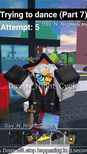 Trying to dance in Something Evil Will Happen (PART 7) #somethingevilwillhappen #roblox