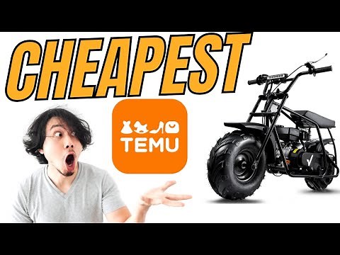 I bought the cheapest Mini Bike on Temu