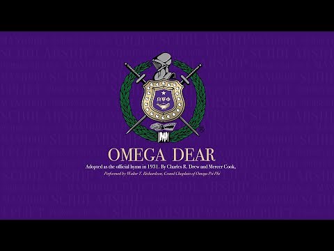 Omega Dear - 82nd Grand Conclave Founders' Day Banquet